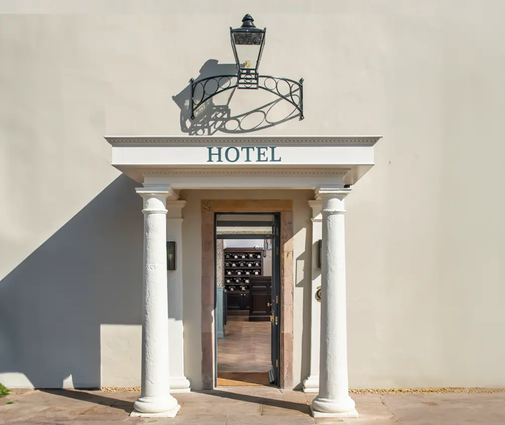 Hotel entrance